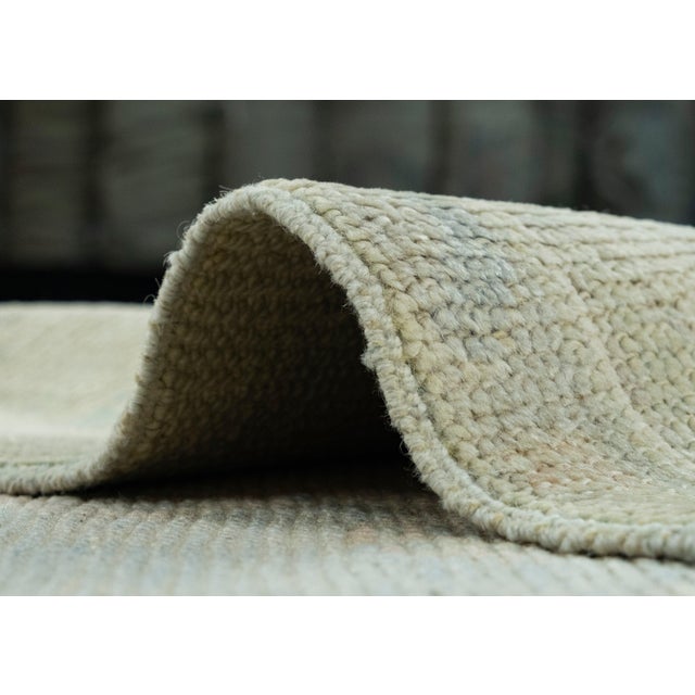 Textile Turkish Oushak Rug 5' x 6'4" #17030 For Sale - Image 7 of 8