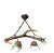 German Antler chandelier bulb holders are faux antler paper mache with roe deer antlers