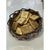 Contemporary El 06 Mini Decorative Basket in Metal-Plated Hand-Woven Wicker by Caspal For Sale - Image 3 of 9