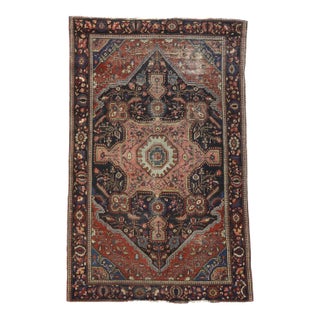 Early 20th Century Persian Farahan Rug, 04'01 X 06'04 For Sale
