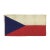Mid 20th Century Vintage Wool Flag of Czech Republic (Czechia) For Sale - Image 5 of 5
