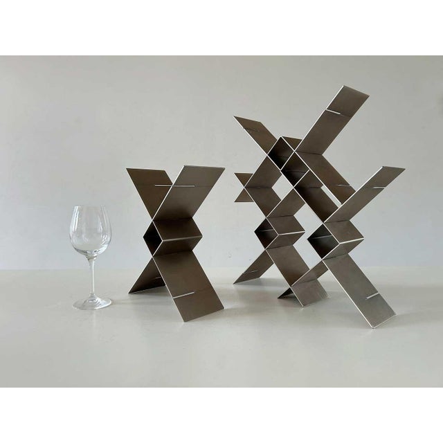 Modern Bruno Munari, Continuous Structure, 1961-1970, Steel For Sale - Image 3 of 12