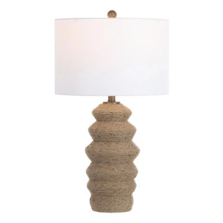 Paola 26.5" Rope Body Table Lamp in Natural For Sale