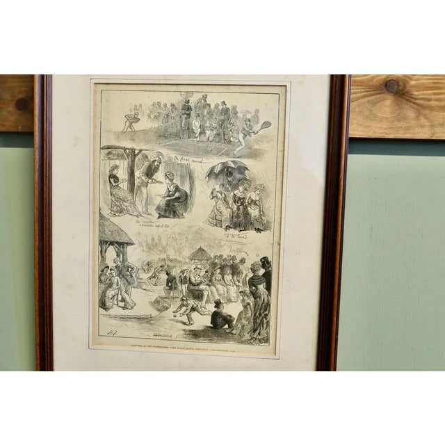 Humorous Sketches from Wimbledon, 1879 For Sale - Image 3 of 8