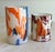 Glass Murano Colorful Glass Vase by Stories of Italy For Sale - Image 7 of 8