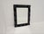 Vintage Black Wave Mirror For Sale - Image 5 of 14