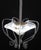 Glass 1950s Art Decò Barovier E Toso "Fountain" Murano Glass Chandelier For Sale - Image 7 of 16
