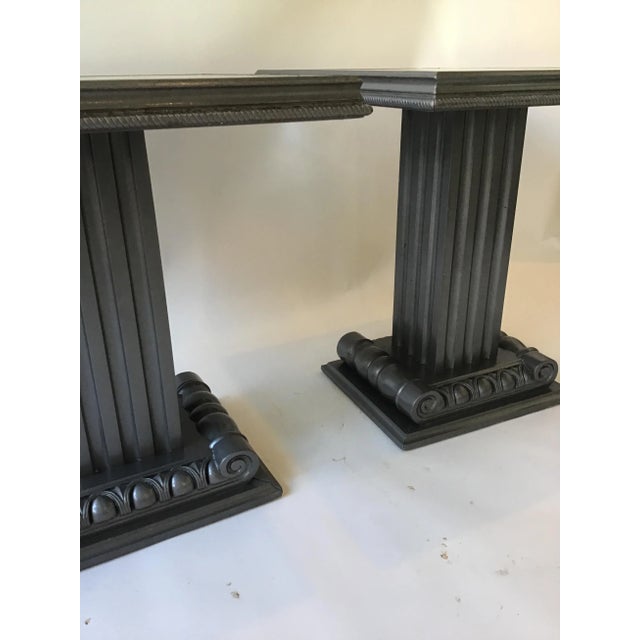 1940s Grosfeld House Column Tables - a Pair For Sale - Image 12 of 13