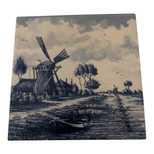 Vintage Dutch Delft Plate