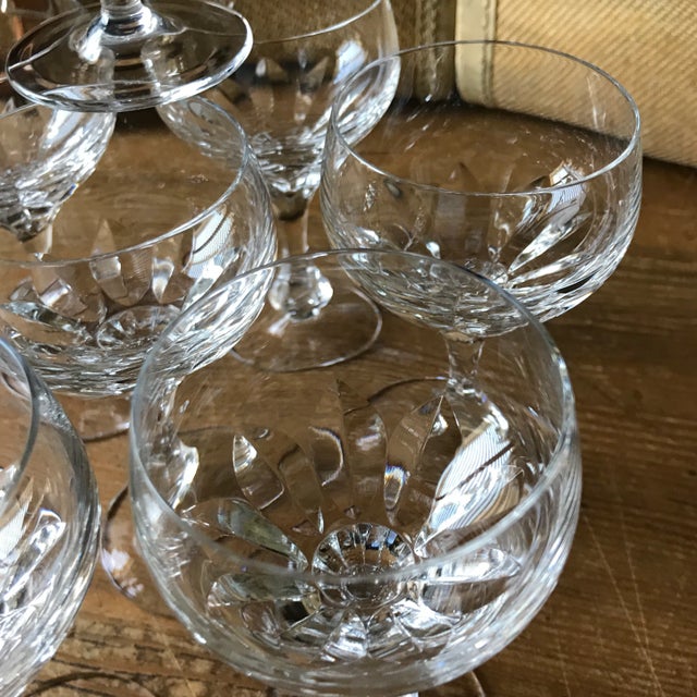 Vintage Crystal Cordials by Gorham "Isabella" - Set of 8 For Sale - Image 10 of 13