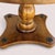 Vintage Round Solid Maple Pedestal End Table With Decorative Rosettes For Sale - Image 11 of 15