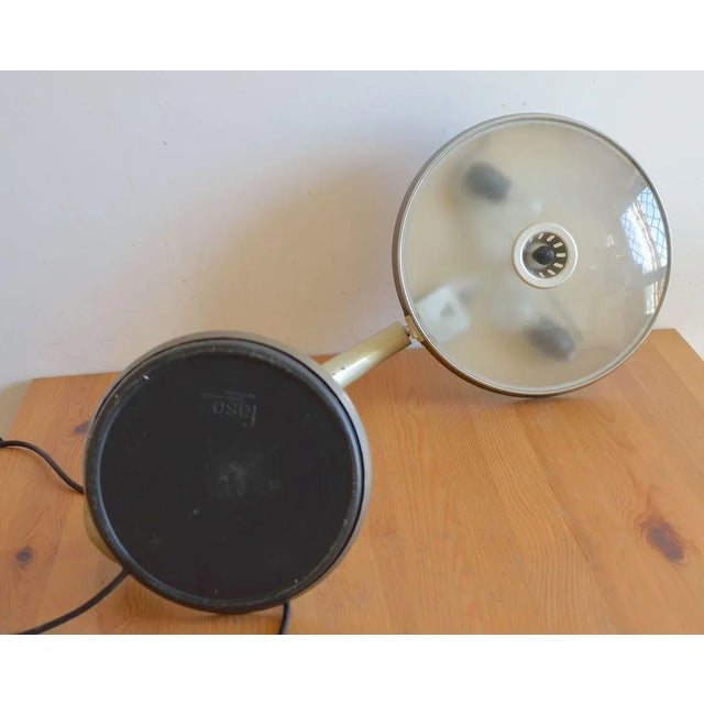 Gray Mid-Century Arc Table Lamp by Pedro Martin for Fase For Sale - Image 8 of 15