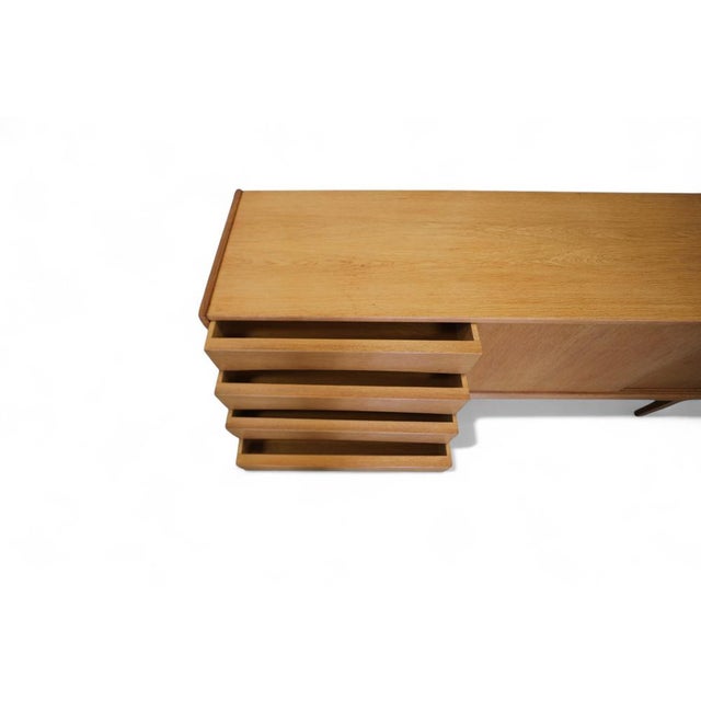 Vintage Sideboard in Oak by Erik Wörtz for Ikea, 1960s For Sale - Image 10 of 18