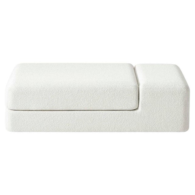 Not Yet Made - Made To Order Soft Corners Side Table & Pouffs by Linde Freya Tangelder for Cassina, Set of 3 For Sale - Image 5 of 11