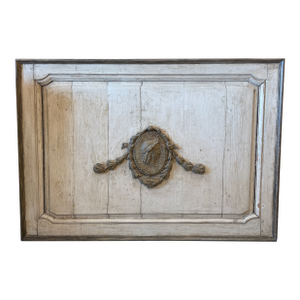 Large 19th Century French Painted Boiserie Panel