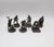 Vintage Pewter Guild Sculptures by Quirin Roth, 1970s, Set of 6 For Sale - Image 9 of 9