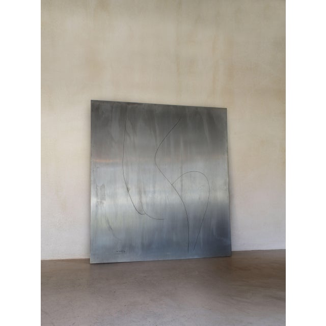 Gray Alberto Viani, Female Nude, 1975 , Metal For Sale - Image 8 of 8