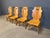 Wood Vintage Rustic Dining Chairs, 1960s, Set of 4 For Sale - Image 7 of 14