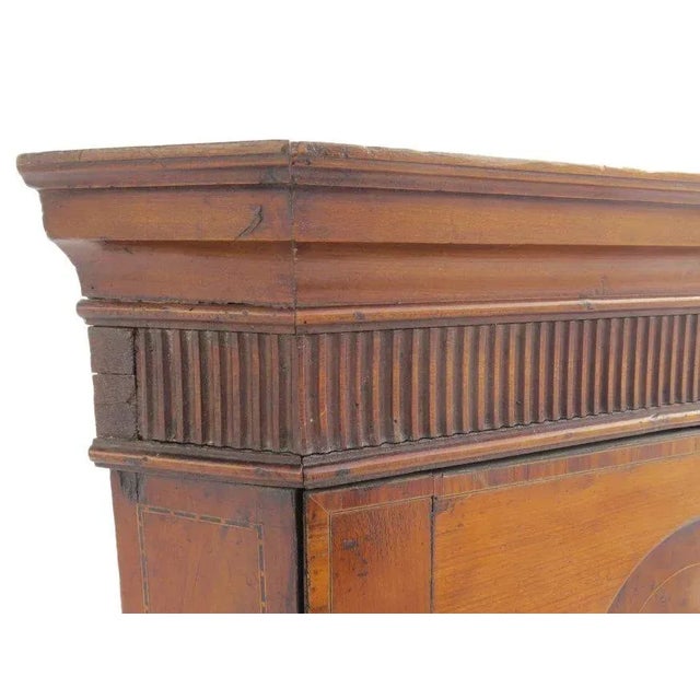 English Fruit Wood Hanging Corner Cupboard For Sale In Denver - Image 6 of 9