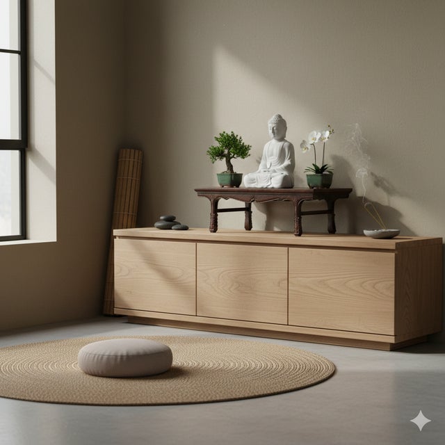 1990s 15" Brown Wood Rectangular Carving Legs Display Stand Riser For Sale - Image 5 of 7