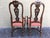 Burl Walnut Queen Anne Style Armchairs, Circa 1940 - a Pair For Sale - Image 6 of 12