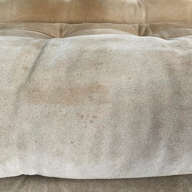 Italian Modern Beige Chamois Soriana Sofa by Afra & Tobia Scarpa for Cassina, 1970s For Sale - Image 17 of 18