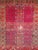 Near Square Size Vintage Turkmen Tekke Ensi in Prayer Pattern in Red, Navy, Ivory, Blue For Sale - Image 10 of 16