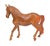 Brown Hand-Carved Teak Horse, Bali, Indonesia, 1970s For Sale - Image 8 of 11