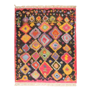 Late 20th Century Contemporary Turkish Tulu Rug, 6'4'' X 8'4''