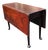 English George III Period Solid Cuban Mahogany Drop-Leaf Gateleg Dining Table, Circa 1785–1805 For Sale