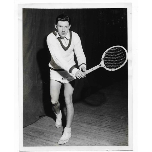 Figurative 1930s Mens Tennis Photograph For Sale - Image 3 of 3