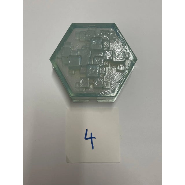 Metal Mid 20th Century Hexagonal Modular Sconces by Poliarte - a Pair For Sale - Image 7 of 12