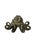 Cast Bronze Octopus Sculpture — Fluid Marine Form With Textural Patina For Sale - Image 6 of 6