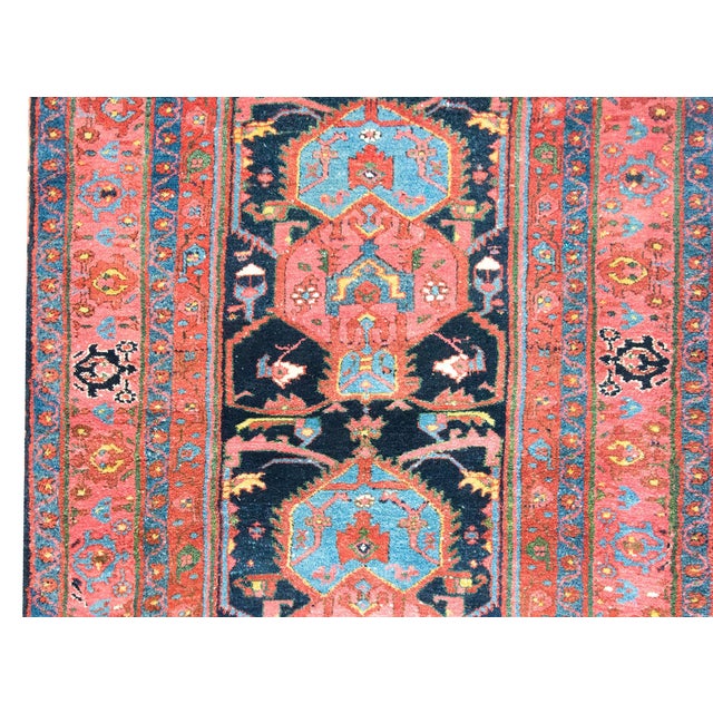 Early 20th Century Persian Hamadan Rug For Sale - Image 9 of 16
