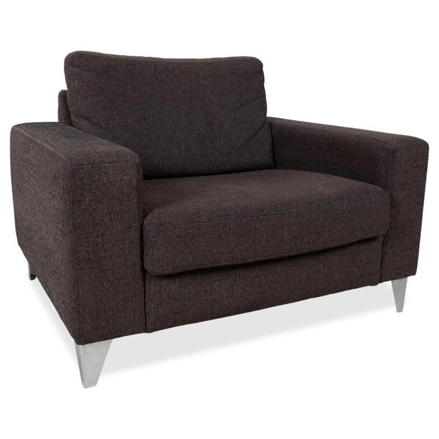 Brown Grey Fabric Armchair from Ewald Schillig For Sale - Image 14 of 14