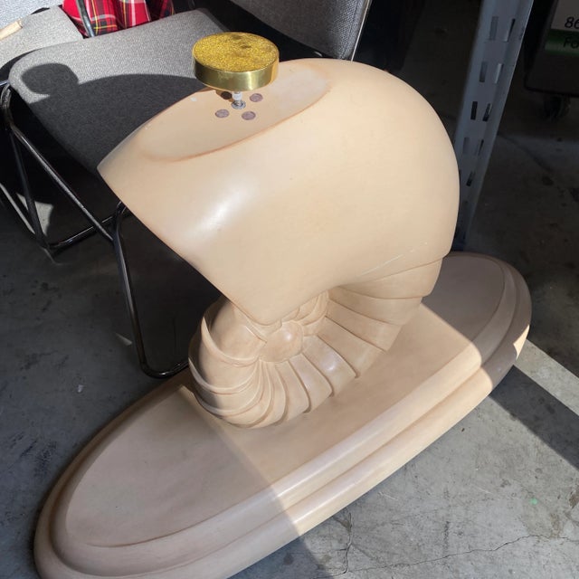 1970s Vintage Nautilus Console Table Base For Sale - Image 4 of 10