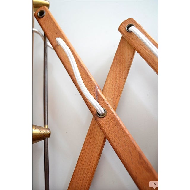 Teak Sconce by Kaare Klint for Le Klint, 1960s For Sale - Image 9 of 10