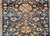 Antique Persian Farahan Sarouk Runner, Hand-Knotted Wool, All-Over Geometric Pattern, Navy & Rust, 4x10 For Sale - Image 14 of 16