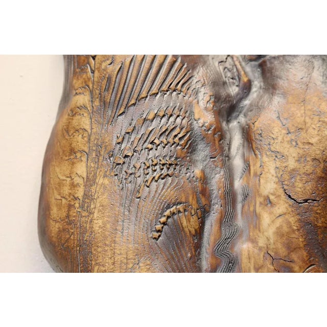 Female Torso Wall Hanging Sculpture, 1960s, Ceramic For Sale - Image 4 of 12