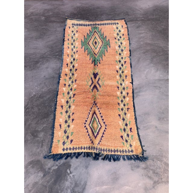 Moroccan Vintage Rug - 4'3" X 8'8" Ft For Sale In Cleveland - Image 6 of 10