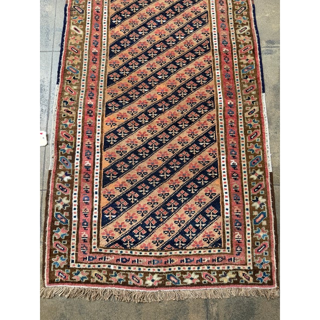 Tribal Persian Antique Lory Tribal Gallery Runner Rug - Circa 1880 For Sale - Image 3 of 7