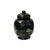 Chinese Chinese Black Glaze Golden Graphic Yixing Zisha Clay Teapot Art For Sale - Image 3 of 8