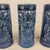 Ceramic 1970s Hollywood Regency Libbey Blue Ceramic Tiki Mugs - Set of 3 For Sale - Image 7 of 10