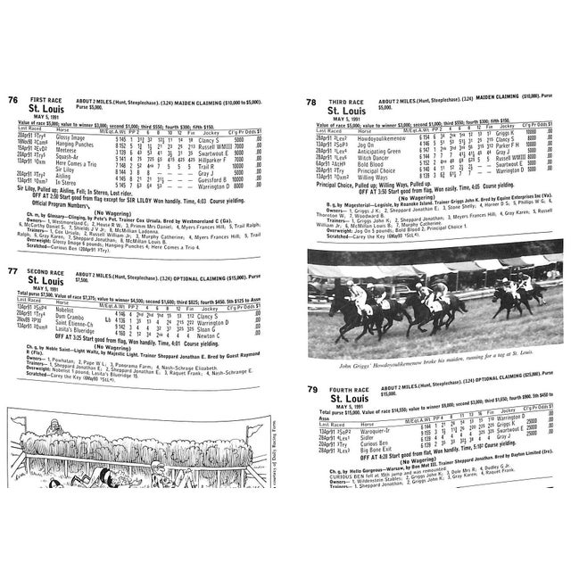 "American Steeplechasing 1991" Colgan, Charles T. [Editor] For Sale In New York - Image 6 of 12