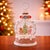 Contemporary LED Santa & Gingerbread Tree Snow Globe 10"H For Sale - Image 3 of 4
