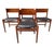 Black Mid-Century Modern Dining Room Chairs by Kurt Østervig for Sibast, 1960s, Set of 4 For Sale - Image 8 of 13