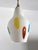 Blue Italian Murano Glass Pendant Lights with Colorful Murrine, 1970s, Set of 2 For Sale - Image 8 of 18