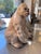 Seated Gorilla Sculpture in White Ceramic by Ronzan, 1950s For Sale - Image 3 of 18