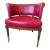 Soane Britain Custom Made One of a Kind Leather Chair For Sale