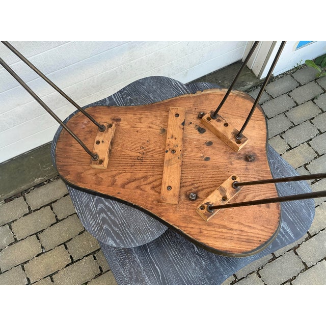 Pair of Vintage Cerused Oak Two-Tear Side Tables For Sale - Image 12 of 12